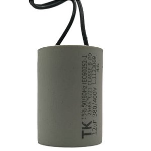 CAPACITOR PPM 12UF 380VCA/400VCA 35X50MM FIO TK