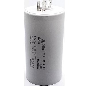 CAPACITOR PPM 50UF 440V/450VAC 50X95MM B32322-D6506-J010 FAST-ON EPCOS