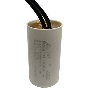 CAPACITOR PPM 5UF 250VCA B32314-A1505-K015 25X47MM FIO EPCOS