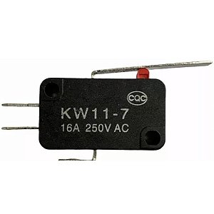 CHAVE MICRO SWITCH KW11-7-3 2T 16A 250VCA HASTE 27MM CQC