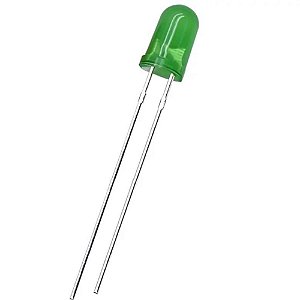 LED 3MM VERDE DIFUSO