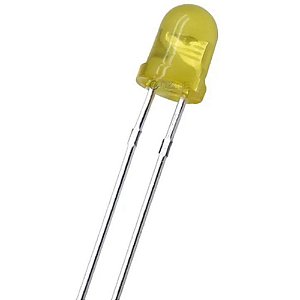 LED 5MM AMARELO DIFUSO