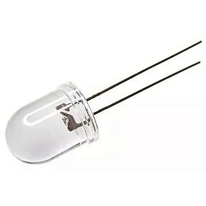 LED 10MM ALTO BRILHO VERMELHO 15000-20000MCD