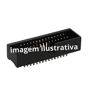 CONECTOR BOX HEADER DS1013- 40P 180º PCI