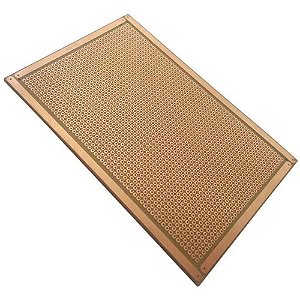 PLACA 15X30 UNIVERSAL PADRÃO PERFURADA ILHADA FIBRA