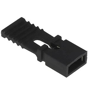 JUMPER COM ABA PRETO 2,54MM