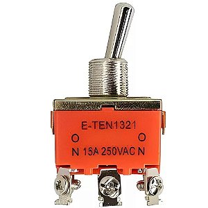 CHAVE ALAVANCA KN-1321 LIGA/LIGA 15A 250V 6T