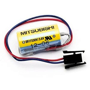 BATERIAS ER17330V 3.6V PLC MITSUBISHI SERVO A6BAT A6-BATPLC