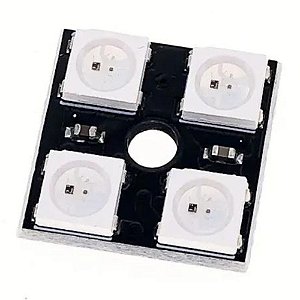 MÓDULO LED RGB 5050 ENDEREÇÁVEL 4 Bits WS2812