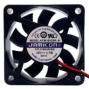 MICRO VENTILADOR 60X60X15 24V KF0615H2SR-R JAMICON