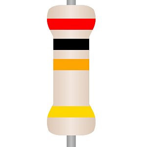 RESISTOR CR25-          20K                   1/4W 5% TAPE A