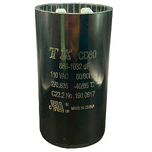 CAPACITOR PARTIDA 860-1032UF X 110VAC 50/60HZ CD60 TK