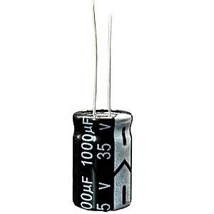CAPACITOR ELETROLICO 1.000UF 35V 105° 12X20MM JWCO
