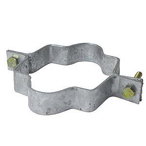 ABRAC P/POSTE FERRO 1X1 QUADRADA