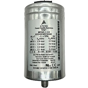 CAP. MONOF. 46UF 440V 3,34 KVAR -B32340C4031A340