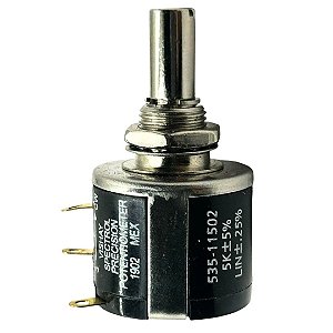 POTENCIOMETRO 5K 535-1-1-502 05 VOLTAS SPECTROL / VISHAY