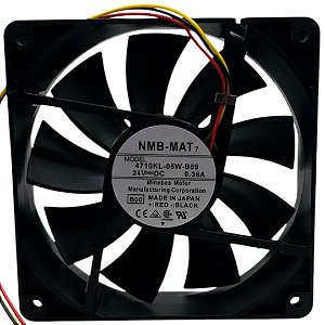 MICRO VENTLADOR 4710KL-05W-B59  24V 0,38A 120120X25MM 12CM 24V NMB