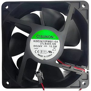MICRO VENTILADORE 120X120X38 DC24VDC KDE2412PMB1-6A 10.3W SUNON