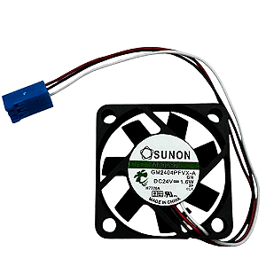 VENTILADOR GM2404PFVX-A DC24V 1.6W 40X40X10MM DE RESFRIAMENTO DE 3 FIOS