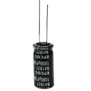 CAPACITOR ELETROLITICO 1000UF 50V 85° B41821 RADIAL EPCOS
