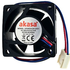VENTILADOR 40X40X20 12VDC 0,13 DFS40201H 56S01 N201 AKASA