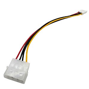 CABO MACHO IDE MOLEX 4 PINOS P/ DISQUETE