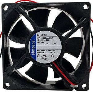 MICROVENTILADOR EBMPAPST MASTERDRIVE 8414 NGH 24V DC 114MA 2,8W 18-26V DC