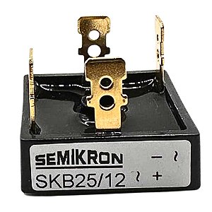 PONTE RETIFICADORA TRIFASICA SKD 25/12