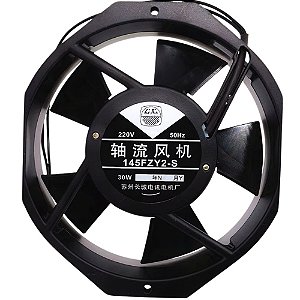 VENTILADOR AXIAL 220V 30W 0,15A 145FZY2-S ROLAMENTO DUPLO, 172X152X38MM