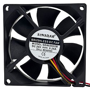 MICRO VENTILADOR SD8025H2B DV24V 0.25A SENSDAR