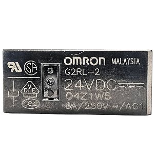 RELE OMRON G2RL-2-24VDC 8A 250V G2RL-2 24VDC 8 PINOS
