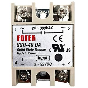 RELE ESTADO SOLIDO 480VAC 40DA 40A 250V 3-32V 3-32 VDC