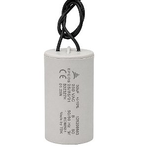 CAPACITOR DE PARTIDA 30UF 250VAC 10% 35X72MM B33327H FIO EPCOS
