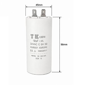 CAPACITOR PPM 100UF 250V 5% B32322-C1107-J010 FAST-ON EPCOS