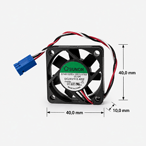ventilador EF40102B3-1Q01U-FA9 SUNON 24V