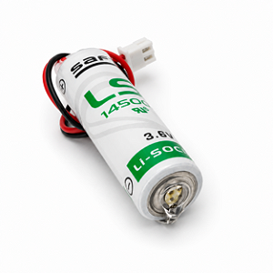 BATERIA SAFT LS14500 3,6V C/ CONECTOR JST XH2.54 2 PINOS 2.54MM