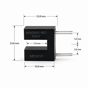 FOTOTRANSISTOR HO0860-N51 4 TERMINAL