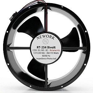 VENTILADOR NEWORK 254X89 BIVOLT 55.103 NEWORK