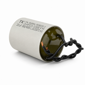 CAPACITOR PARTIDA 20UF 380/400V 5% FIO TK