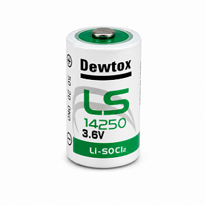 BATERIA DE LITHIUM LS14250 AA 3,6V DEWTOX