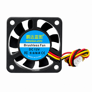 MICRO VENTILADOR 40X40X10MM 12V BRUSHLESS FAN