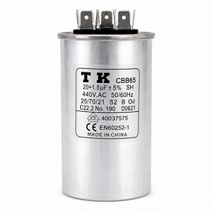 CAPACITOR DE PARTIDA 20+1,5UF/440VAC 50/602HZ +-5%