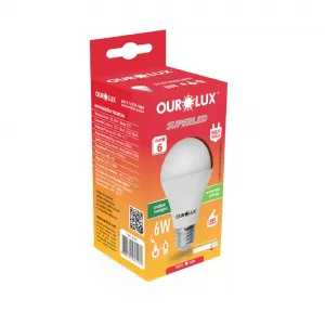 Lâmpada Led 6W Ourolux/Kian