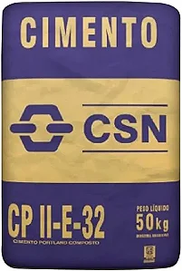 Cimento CSN CP II - 50 KG