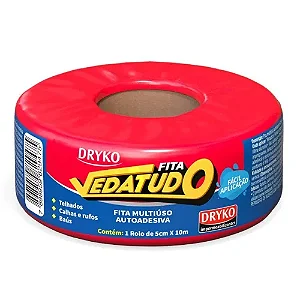 Fita manta asfáltica auto adesiva aluminizada 5 cm x 10 m