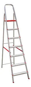 ESCADA ALUMINIO 7 DEGRAUS BOTAFOGO