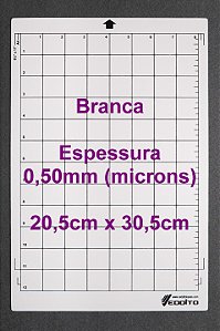A4 Portrait 0,50mm BRANCA com cola