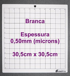 30x30 Cameo BRANCA 0,50mm com cola