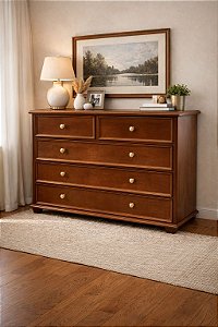 Comoda Classica em Madeira maciça