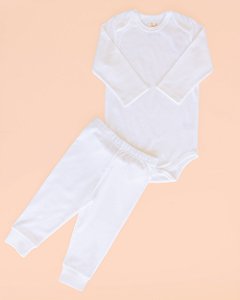 Body e Calça Branco - Lista Rafael